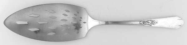 Encore (Silverplate, 1934) Solid Pierced Pie Server