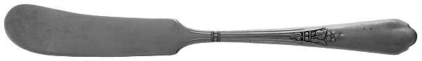 Encore (Silverplate, 1934) Flat Handle Butter Spreader