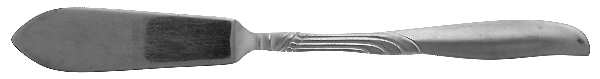 Encore (Stainless, Wm A Rogers) Flat Handle Master Butter Knife