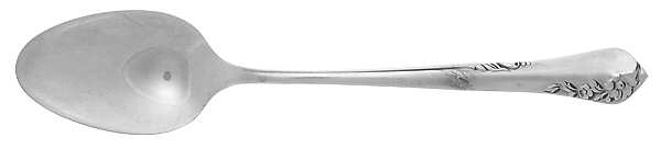 Engagement (Sterling, 1952, No Monograms) Demitasse Spoon