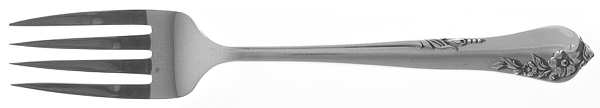 Engagement (Sterling, 1952, No Monograms) Individual Salad Fork