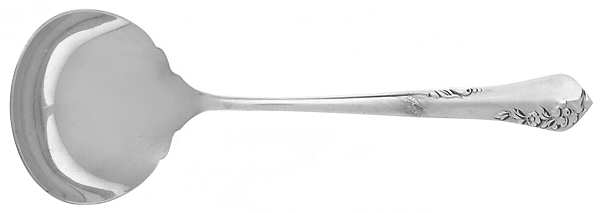 Engagement (Sterling, 1952, No Monograms) Solid Gravy Ladle