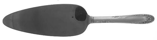 English Garden (Silverplate, 1949) Pie Server with Stainless Blade