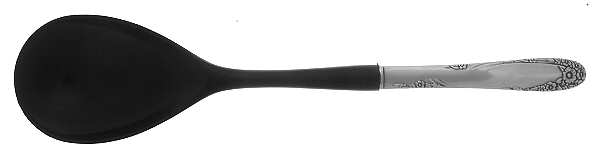 English Garden (Silverplate, 1949) Salad Serving Spoon with Plastic Bowl