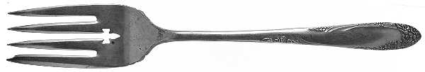 English Garden (Silverplate, 1949) Individual Salad Fork