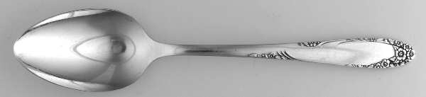 English Garden (Silverplate, 1949) Place/Oval Soup Spoon