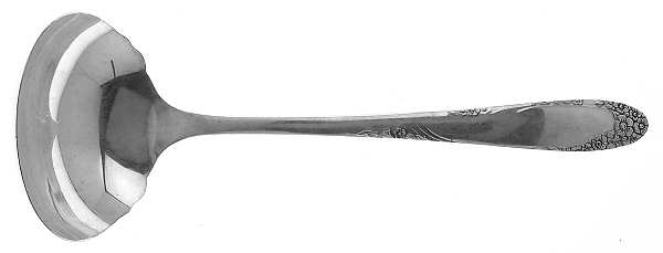 English Garden (Silverplate, 1949) Solid Gravy Ladle