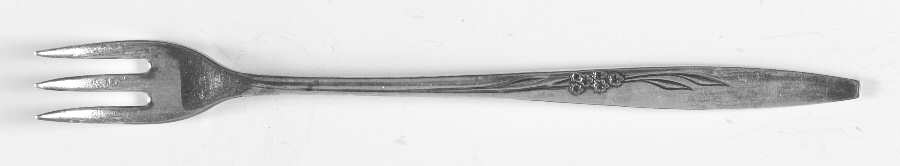 Enchantment-Gentle Rose (Silverplate, 1960) Cocktail/Seafood Fork