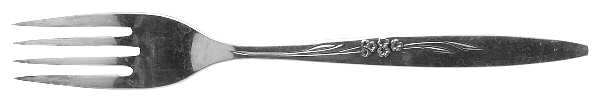 Enchantment-Gentle Rose (Silverplate, 1960) Youth Fork