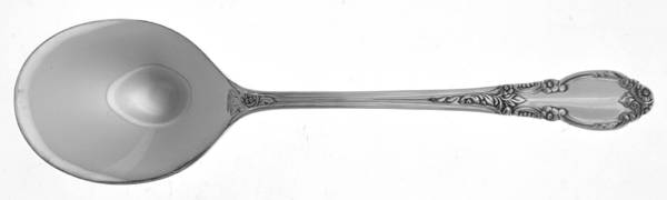 Enchantment-Londontown (Silverplate, 1952) Round Bowl Soup Spoon (Cream Soup)