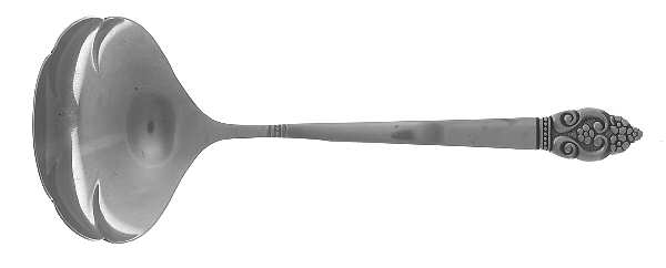 Erika (Stainless) Solid Gravy Ladle
