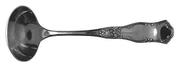 Erminie (Silverplate, 1890) Solid Piece Cream Ladle