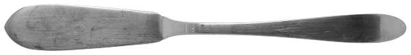 Estate (Stainless) Flat Handle Master Butter Knife by Oneida Silver