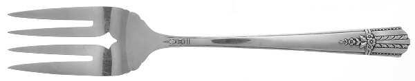Everlasting (Silverplate, 1949) Medium Solid Cold Meat Serving Fork