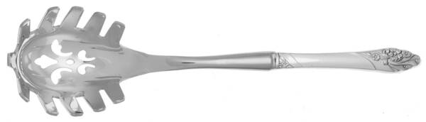 Evening Star (Silverplate, 1950) Pasta Server with Stainless Bowl HC