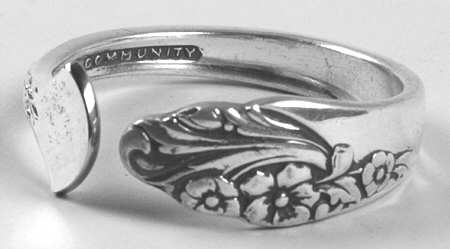 Evening Star (Silverplate, 1950) Napkin Ring Large HC