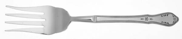 Evening Star (Stainless) Cold Meat Fork Large, Stainless Tines HC