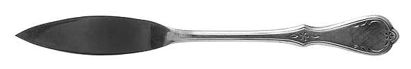 Evening Star (Stainless) Flat Handle Master Butter Knife