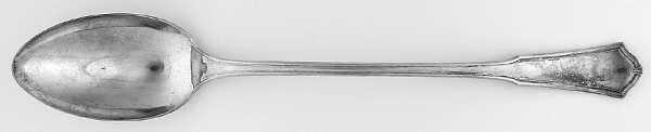 Exeter (Silverplate, 1913) Large Solid Dressing Spoon