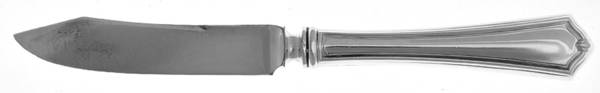 Exeter (Silverplate, 1913) Individual Fruit Knife with Silverplate Blade