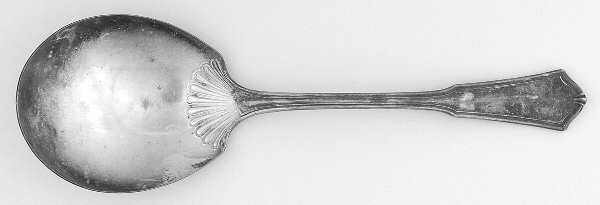 Exeter (Silverplate, 1913) Solid Smooth Casserole Spoon