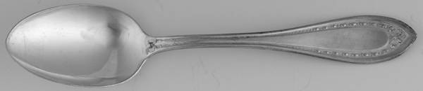 Extra Silver Coin Plate 3 (Silverplate) Teaspoon