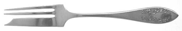 Fairoaks (Silverplate, 1909) Individual Pie Fork