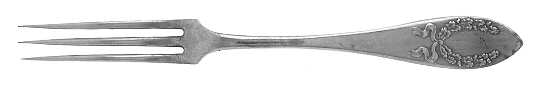 Fairoaks (Silverplate, 1909) Strawberry Fork