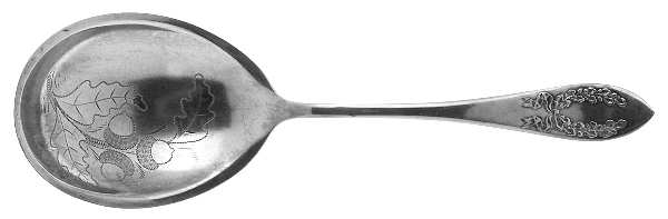 Fairoaks (Silverplate, 1909) Solid Smooth Casserole Spoon