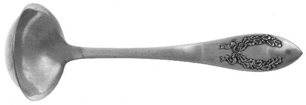 Fairoaks (Silverplate, 1909) Solid Piece Cream Ladle