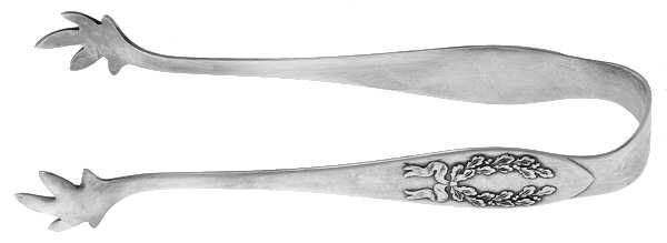 Fairoaks (Silverplate, 1909) Sugar Tongs