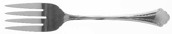 Falkirk (Stainless) Medium Solid Cold Meat Serving Fork