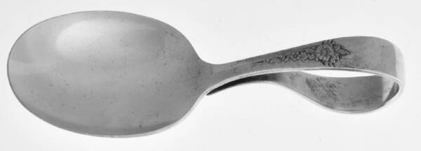 Fantasy (Silverplate, 1941) Curved Handle Baby Spoon