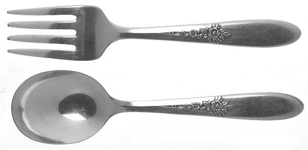 Fantasy (Silverplate, 1941) 2 Pc Baby Set (BF, BS)