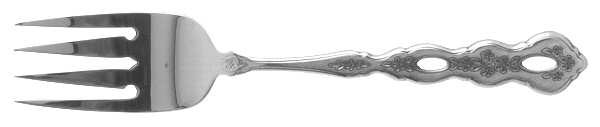 Fantasy (Stainless) Medium Solid Cold Meat Serving Fork