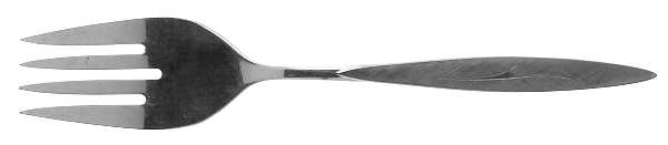 Fantasy (Stainless Rgrs, 1881) Medium Solid Cold Meat Serving Fork