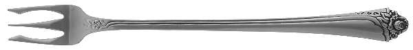 Fantasy Rose (Stainless) Cocktail/Seafood Fork