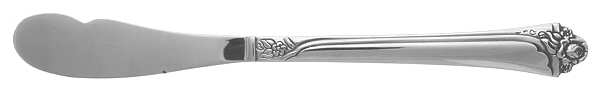 Fantasy Rose (Stainless) Flat Handle Butter Spreader