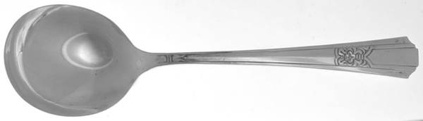 Fenway (Silverplate, 1937) Round Bowl Soup Spoon (Gumbo)