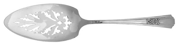 Fenway (Silverplate, 1937) Solid Pierced Pie Server