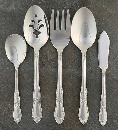 Fenway (Stainless) 5 Piece Hostess Set