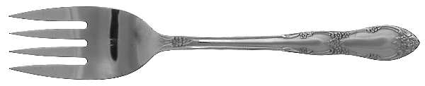 Fenway (Stainless) Small Solid Cold Meat Serving Fork