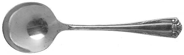 Ferncliff (Silverplate, 1946) Round Bowl Soup Spoon (Cream Soup)