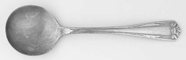 Ferncliff (Silverplate, 1946) Round Bowl Soup Spoon (Bouillon)