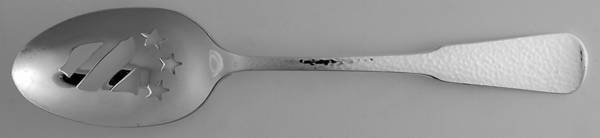 First Colony (Silverplate, 1975) Pierced Tablespoon (Serving Spoon)