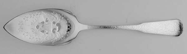First Colony (Silverplate, 1975) Server-Pie/Solid-Pierced
