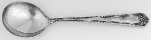 Fiesta (Silverplate, 1935) Round Bowl Soup Spoon (Gumbo)