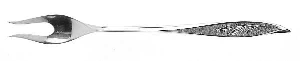 First Frost (Sterling, 1965) Short Handle Pickle/Olive Fork