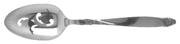 Firelight (Silverplate, 1959) Pierced Tablespoon (Serving Spoon)