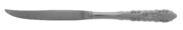 First Rose-Jillian (Stainless) Individual Steak Knife Hollow Handle